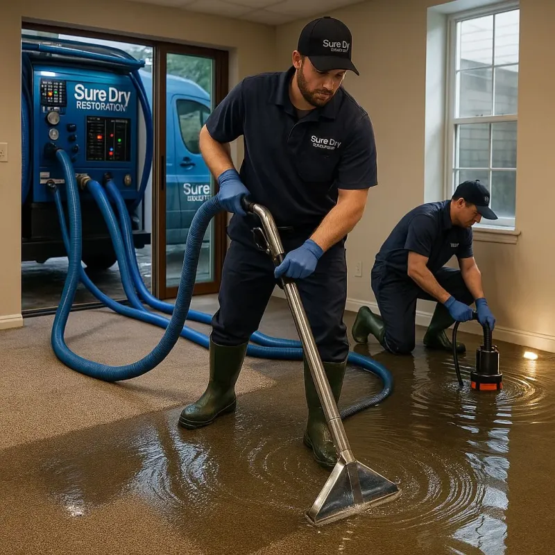 Water Extraction and Removal process in Rockledge, PA